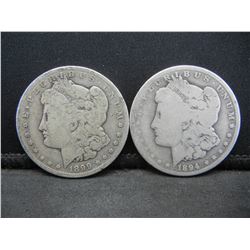 1894O+99O Morgan Dollars