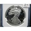 Image 2 : 2016 W Amercian Silver Eagle Lettered Edge NGC PF70 Ultra Cameo Edmund Moy Signature