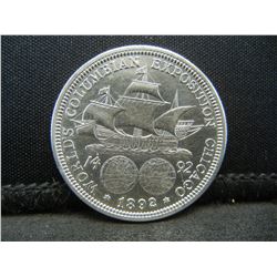 High Grade 1892 Columbian Half Dollar Commemorative