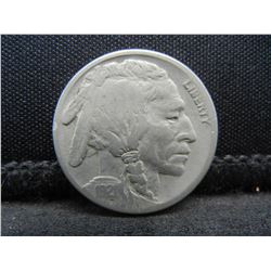 1921 S Buffalo Nickel VG/F