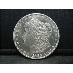 1883 Morgan Dollar Uncirculated Prooflike Flashy