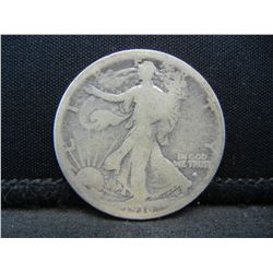 1916 S Walking Liberty Half Dollar Key Date