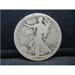 1916 Walking Liberty Half Dollar Key Date