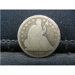 1839 O Seated Dime