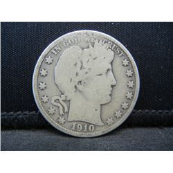 1910 Barber Half Dollar