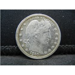 1910 Barber Quarter XF