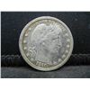 Image 1 : 1910 Barber Quarter XF