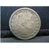 Image 1 : 1908 O Barber Quarter XF Better Date