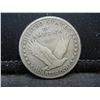 Image 2 : 1917 D Type 1 Standing Liberty Quarter VF Semi Key
