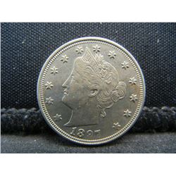 1897 Liberty Nickel Bu Strong Details