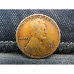 1911 S Lincoln Cent Semi Key Date