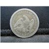 Image 2 : 1857 Seated Quarter VF/XF Full Liberty