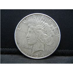 1934 D Peace Dollar Higher Grade better Date