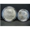 Image 1 : 1998 United States Silver 2 Coin Kennedy Brother Set Matte Finish  w/ Original Packaging - No COA - 