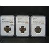 Image 1 : 1951D+54D Jeferson Nickels NGC MS66 Better Dates