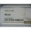 Image 8 : 1951D+54D Jeferson Nickels NGC MS66 Better Dates