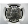 Image 3 : 1964+64d Silver Washington Quarters NGC MS65