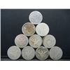 Image 2 : (10) Barber Half Dollars