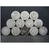 Image 2 : (12) Barber Half Dollars