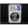 Image 1 : 2016 W Amercian Silver Eagle Lettered Edge NGC PF70 Ultra Cameo Edmund Moy Signature