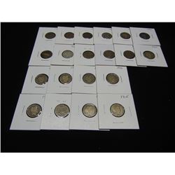 (20) Babrer Dimes in Flips Ave Circ+