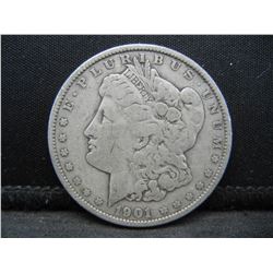 1901 Morgan Dollar Scarce Key Date