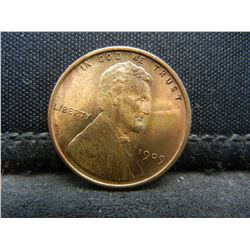 1909 VDB Lincoln Cent Gem BU Red