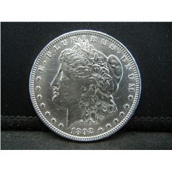 1892 O Morgan Dollar AU Semi Key Date