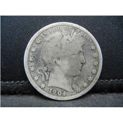 1904 OBArber Half Dollar VG
