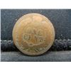 Image 2 : 1873 Indian Cent