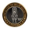 Image 1 : .999 Silver Tropicana Las Vegas, Nevada $10 Casino Limited Edition Gaming Token