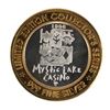 Image 2 : .999 Fine Silver Mystic Lake Casino $10 Limited Edition Gaming Token