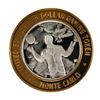 Image 1 : .999 Silver Monte Carlo Las Vegas, Nevada $10 Casino Limited Edition Gaming Token