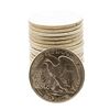 Image 2 : Roll of (20) Brilliant Uncirculated 1945 Walking Liberty Half Dollar Coins