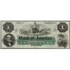 Image 1 : 1800's $1 The Bank of America Rhode Island Obsolete Note