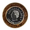 Image 2 : .999 Silver Caesars Palace Las Vegas, Nevada $10 Casino Limited Edition Gaming Token