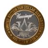 Image 1 : .999 Silver Flamingo Hilton Las Vegas, Nevada $10 Casino Limited Edition Gaming Token