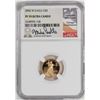 Image 1 : 2006-W Proof $5 American Gold Eagle Coin NGC PF70 Ultra Cameo Mike Castle Signature