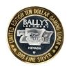 Image 2 : .999 Silver Ballys Las Vegas $10 Casino Limited Edition Gaming Token