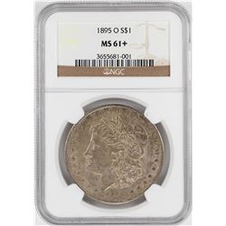 1895-O $1 Morgan Silver Dollar Coin NGC MS61+