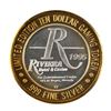 Image 2 : .999 Silver Riviera Hotel & Casino Las Vegas $10 Casino Limited Edition Gaming Token