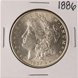 1886 $1 Morgan Silver Dollar Coin