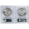 Image 2 : Lot of (2) 2014 $1 American Silver Eagle Coins PCGS MS70 First Strike