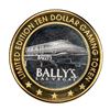 Image 2 : .999 Silver Ballys Las Vegas $10 Casino Limited Edition Gaming Token
