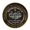 Image 2 : .999 Silver Las Vegas Club $10 Limited Edition Casino Gaming Token