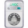 Image 2 : 1989 China 10 Yuan Panda Silver Coin NGC MS69