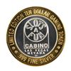 Image 1 : .999 Silver Slots A Fun Casino Las Vegas, NV $10 Limited Edition Casino Gaming Token