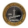 Image 2 : .999 Silver Stratosphere Las Vegas, Nevada $10 Casino Limited Edition Gaming Token