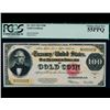 Image 1 : 1922 $100 Gold Certificate PCGS 55PPQ
