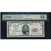 Image 1 : 1929 $5 Troy National Bank Note PMG 64EPQ